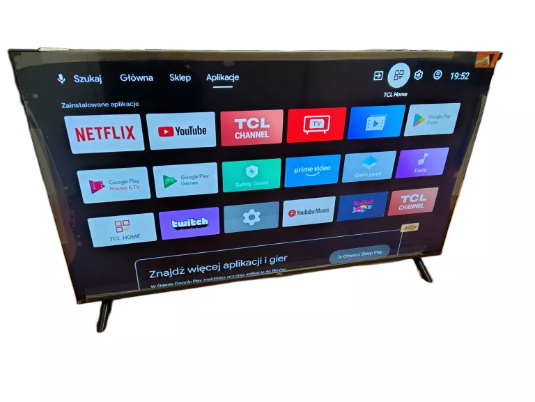 TELEWIZOR TCL 40S5400A + PILOT
