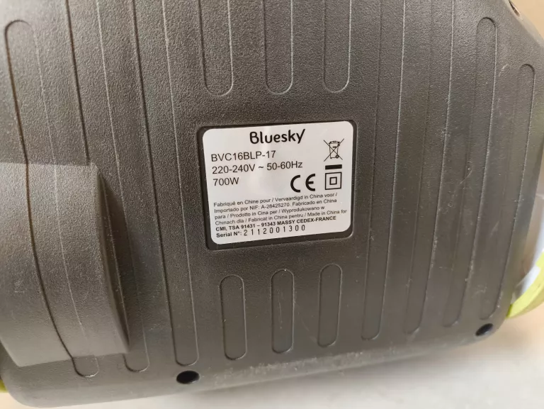 ODKURZACZ BLUESKY +RURY
