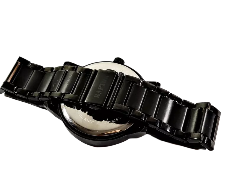 ZEGAREK MĘSKI RAPTOR RA20390 CZARNY NA BRANSOLECIE 3ATM 45MM