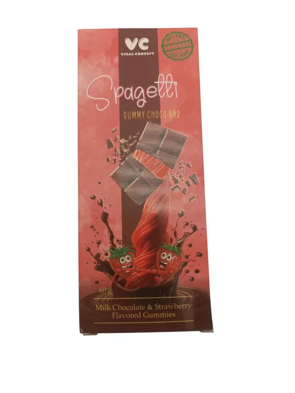 CZEKOLADA SPAGETTI GUMMY CHOCO BAR 60G