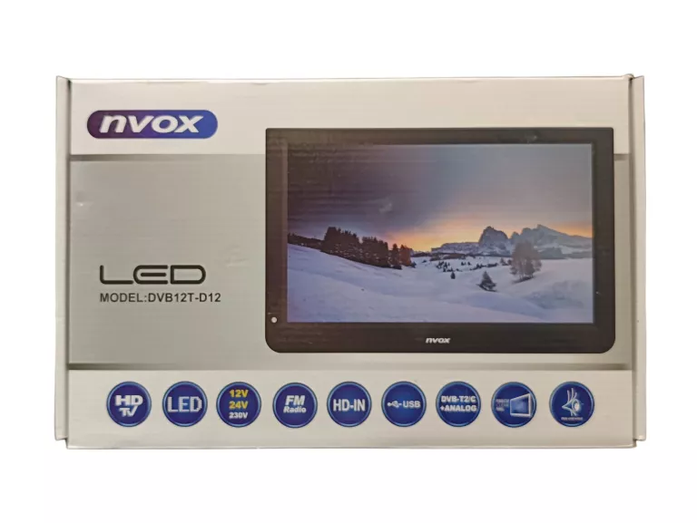 TELEWIZOR LED NVOX DVB12T-D12
