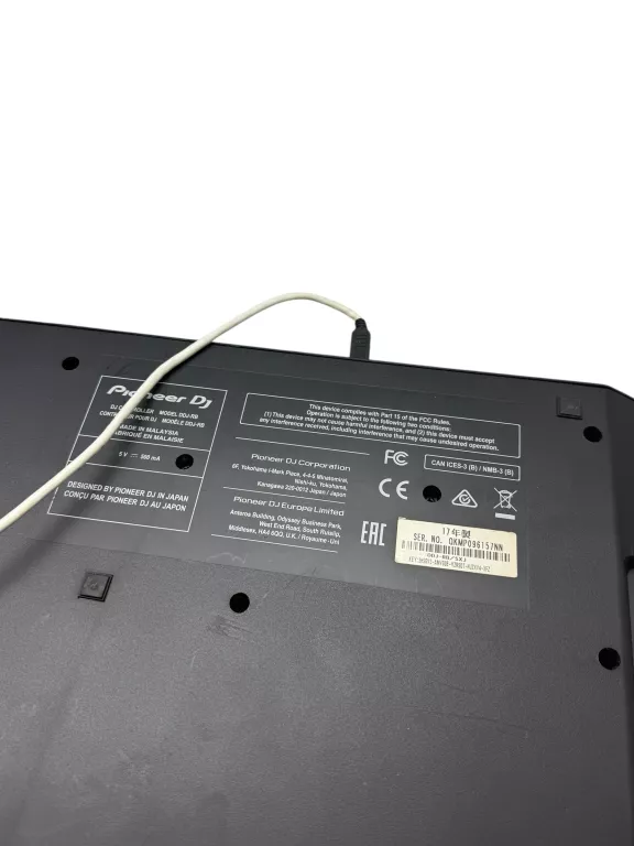 PIONEER DDJ-RB DJ CONTROLLER CZARNY