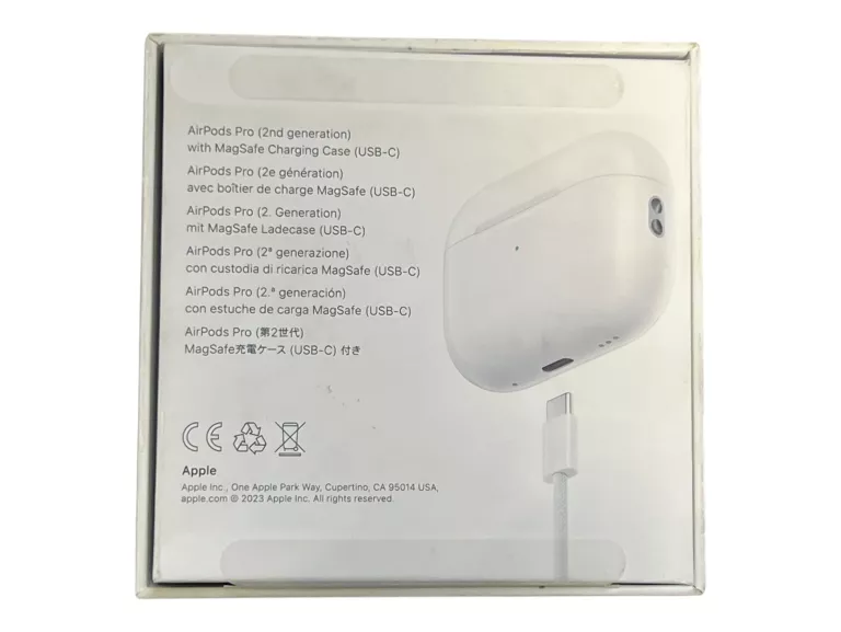 APPLE SŁUCHAWKI AIRPODS PRO (2. GENERACJI) Z ETUI ŁADUJĄCYM MAGSAFE (USB-C
