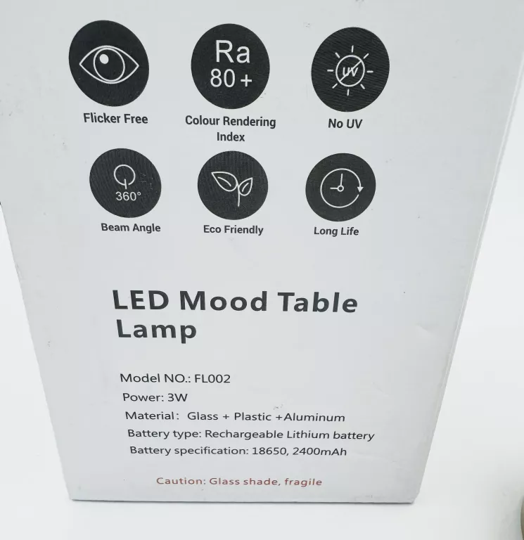 ŚWIECA  LED  FL002 NA AKUMULATOR