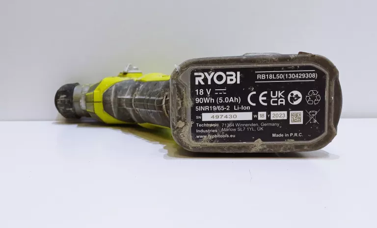 RYOBI WIERTARKO-WKRĘTARKA R18DD3+WIERTARKA UDAROWA R18SDS+ŁADOWARKA+AKU
