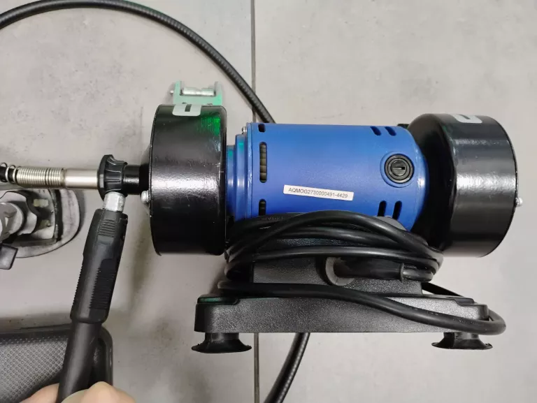 ZESTAW SZLIFIERKA STOŁOWA DEXTER 120W + NAKŁADKI