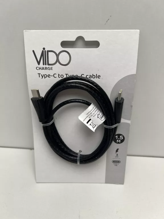 VIDO KABEL C-C CZARNY