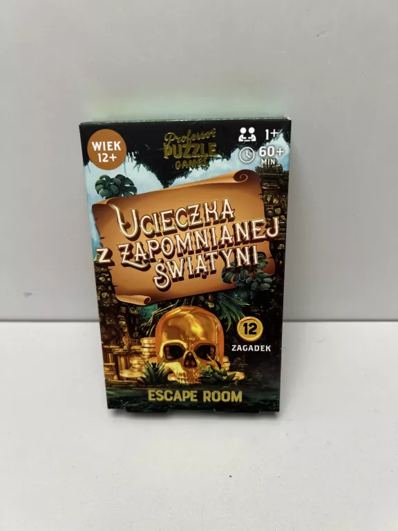 ESCAPE ROOM UCIECZKA Z ZAPOMNIANEJ ŚWIĄTYNI  12 ZAGDAEK