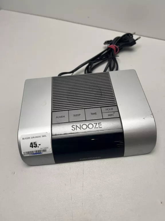 BUDZIK GRUNDIG 360L SONOCLOCK