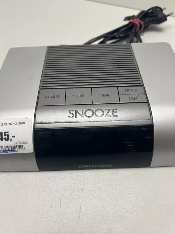 BUDZIK GRUNDIG 360L SONOCLOCK