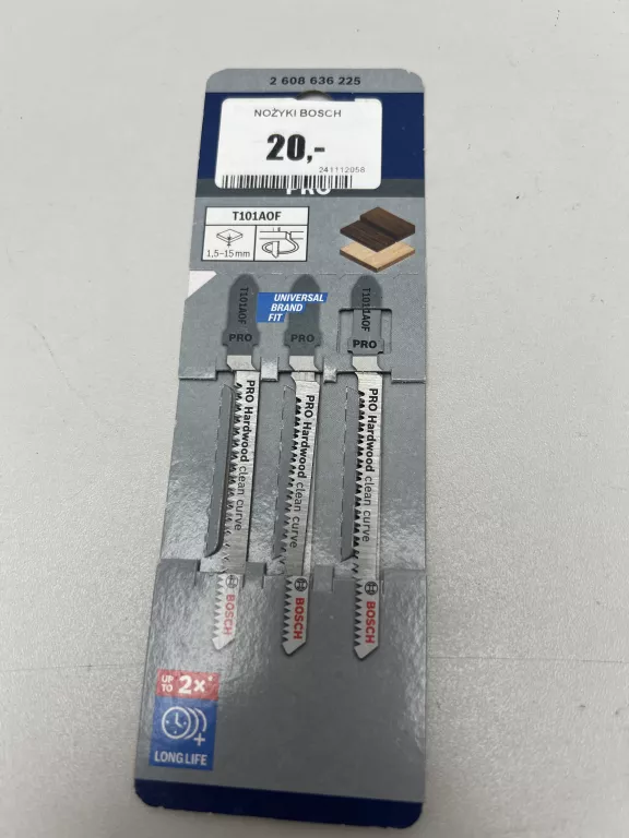BOSCH BRZESZCZOT DO WYRZYNARKI T 101 AIF DREWNO HM PRO 2608636224