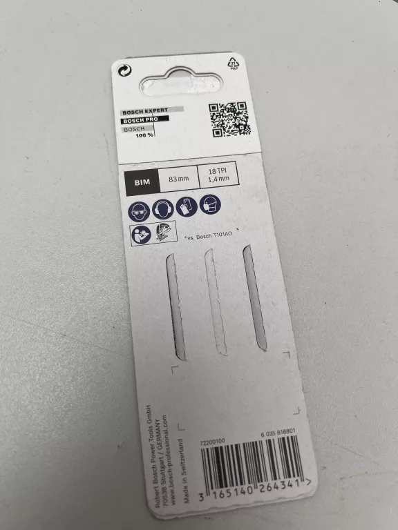 BOSCH BRZESZCZOT DO WYRZYNARKI T 101 AIF DREWNO HM PRO 2608636224