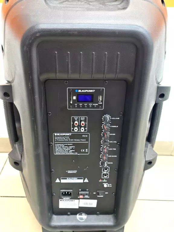 GŁOŚNIK PRZENOŚNY BLAUPUNKT PA15 700 W