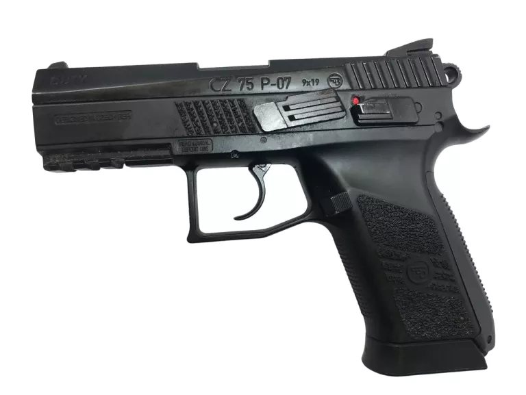 WIATRÓWKA PISTOLET ASG CZ 75 P-07 DUTY 4,5 MM + KABURA