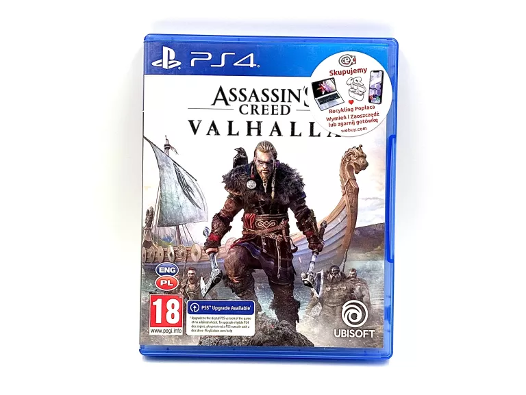 GRA SONY PLAYSTATION 4 ASSASSIN'S CREED VALHALLA (PS4) PUDEŁKO