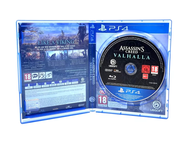GRA SONY PLAYSTATION 4 ASSASSIN'S CREED VALHALLA (PS4) PUDEŁKO