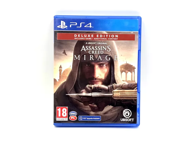 GRA SONY PLAYSTATION 4 ASSASSIN'S CREED MIRAGE DELUXE EDITION (PS4) PUDEŁK