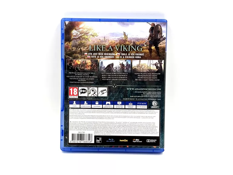 GRA SONY PLAYSTATION 4 ASSASSIN'S CREED VALHALLA (PS4) PUDEŁKO