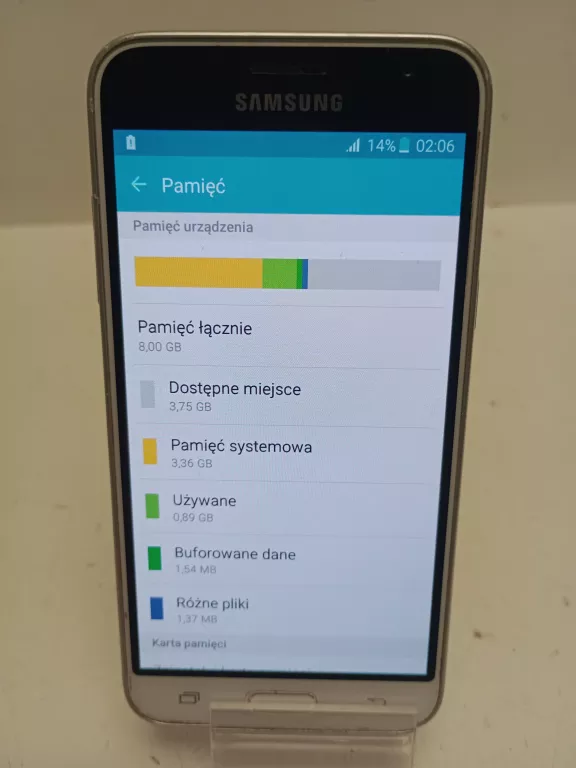 TELEFON SAMSUNG J3 2016  1,5/8GB