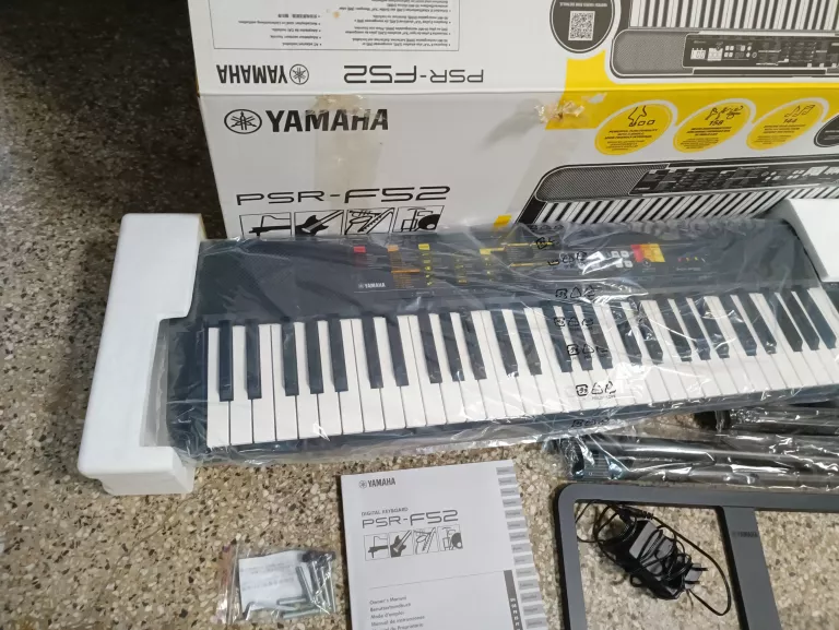 YAMAHA PSR F52 KEYBOARD KPL
