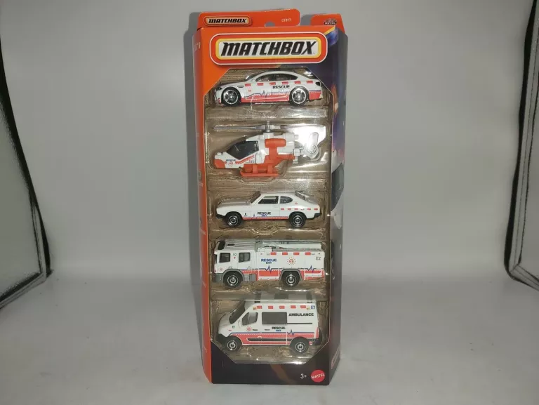 ZESTAW MATCHBOX 5 PACK MBX RESCUE V
