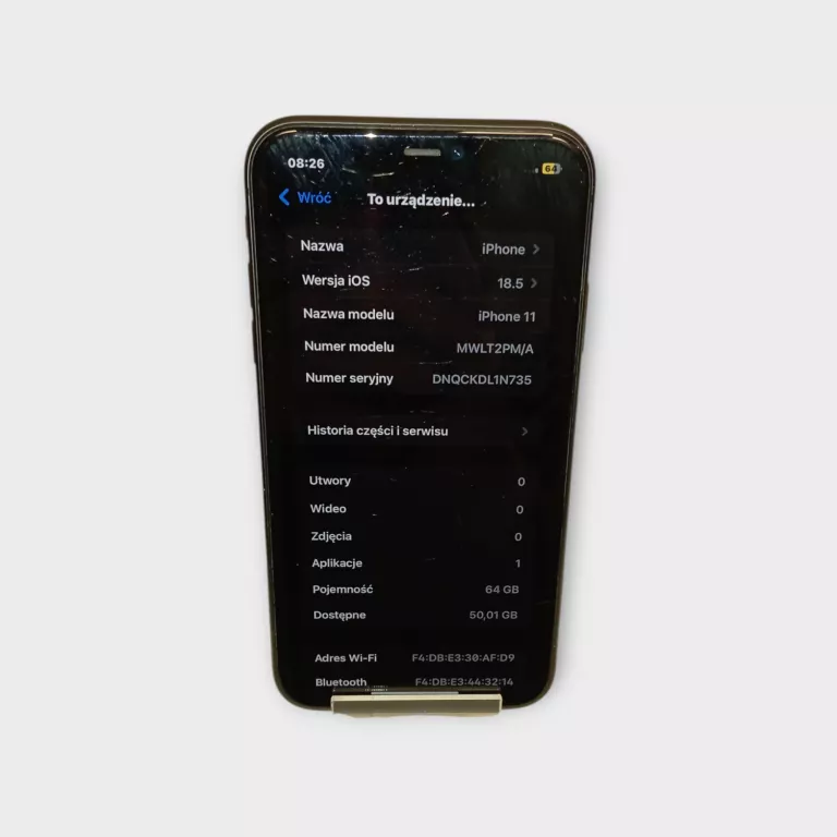 TELEFON  APPLE IPHONE 11 64GB 70%