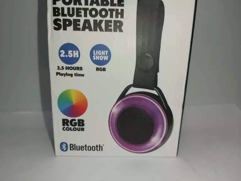 GŁOŚNIK BLUETOOTH PORTABLE SPEAKER KOMPLET