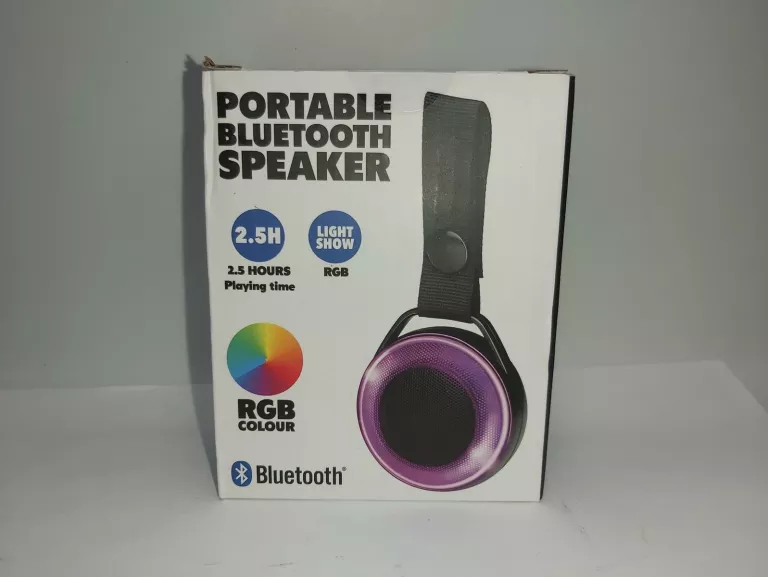 GŁOŚNIK BLUETOOTH PORTABLE SPEAKER KOMPLET