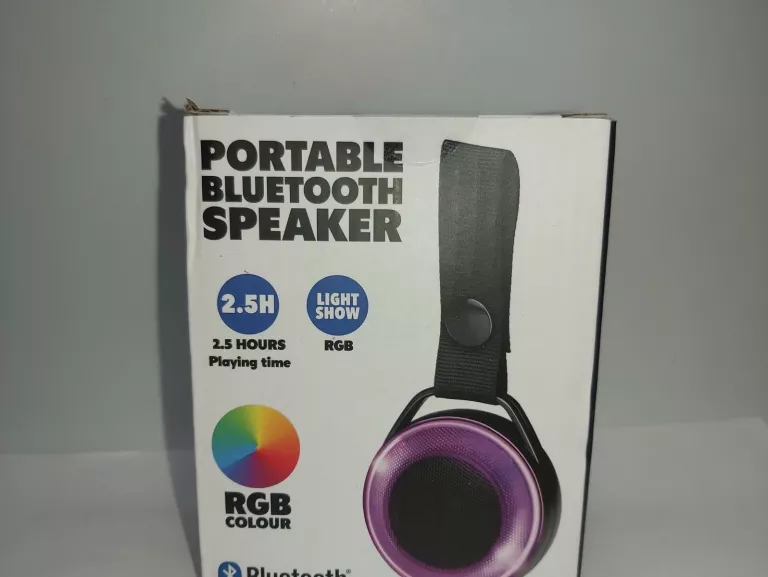 GŁOŚNIK BLUETOOTH PORTABLE SPEAKER KOMPLET