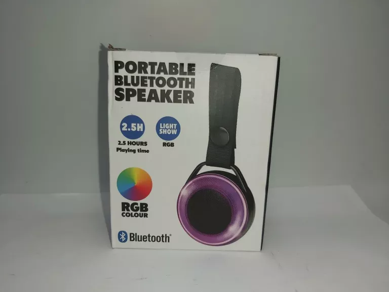 GŁOŚNIK BLUETOOTH PORTABLE SPEAKER KOMPLET