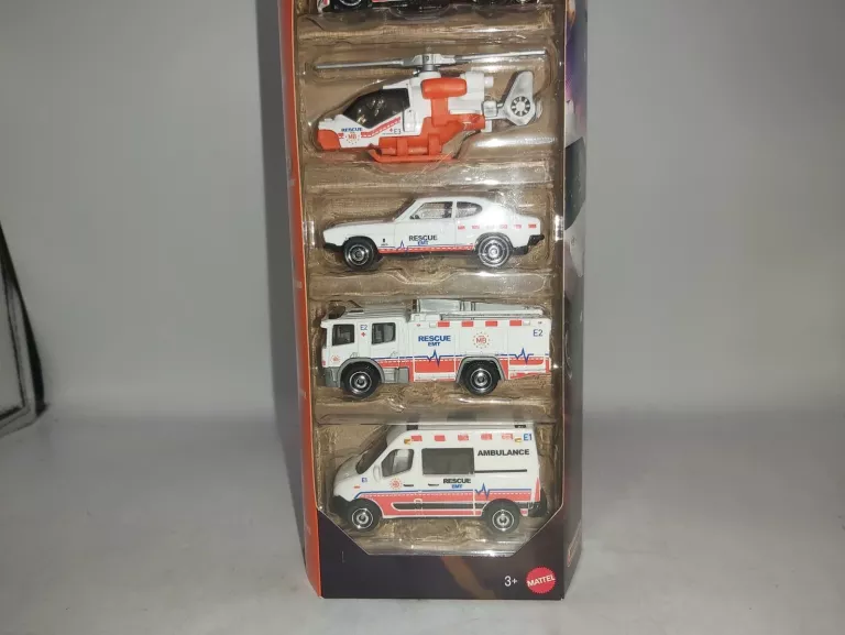 ZESTAW MATCHBOX 5 PACK MBX RESCUE V