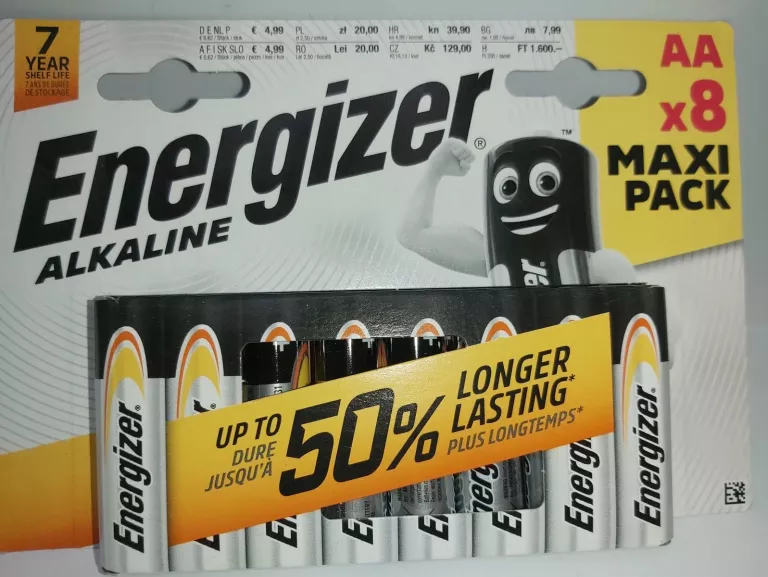 BATERIE ENERGIZER AA X 8 SZT