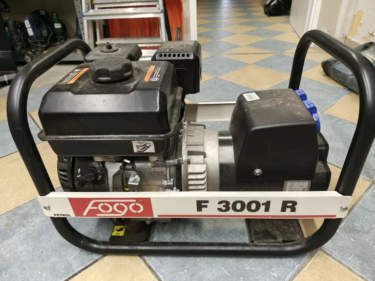 AGREGAT PRĄDOTWÓRCZY JEDNOFAZOWY SPALINOWY FOGO F 3001 2021