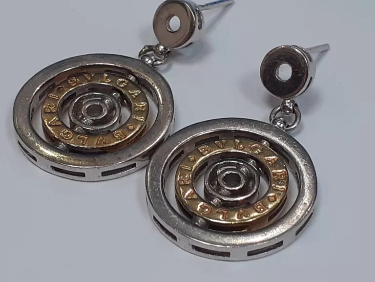 PIĘKNE ZŁOTE KOLCZYKI 14 K 10,22 G