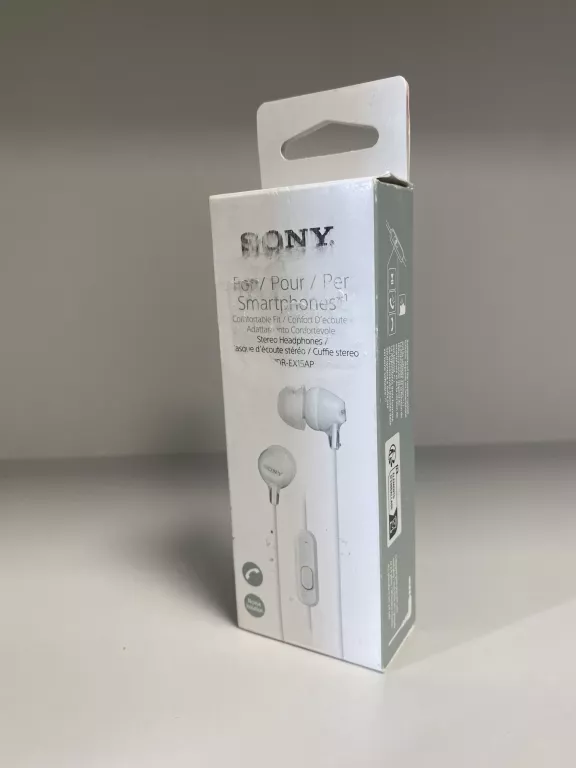 SŁUCHAWKI SONY MDR-EX15AP KOMPLET