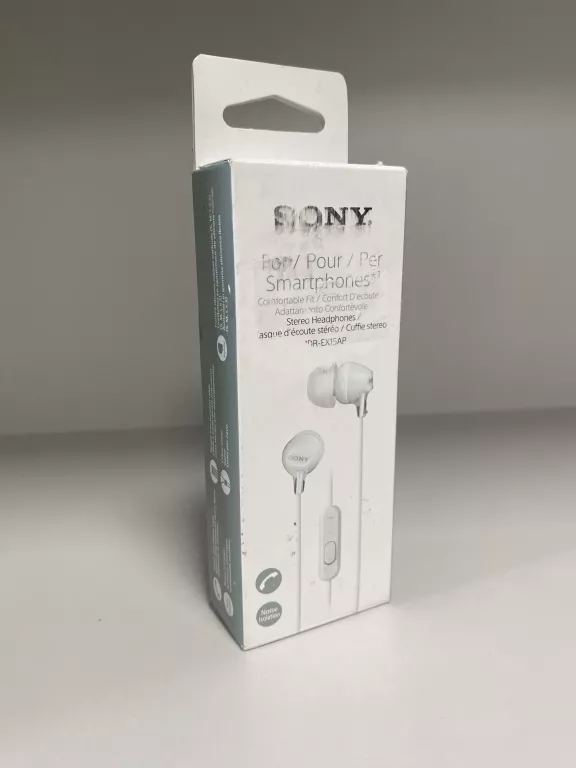 SŁUCHAWKI SONY MDR-EX15AP KOMPLET