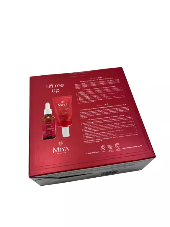 ZESTAW NAWILŻAJĄCY SERUM LIFTINGUJĄCE 30 ML KREM LIFTINGUJĄCY 40 ML MIYA
