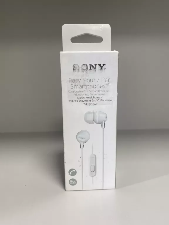 SŁUCHAWKI SONY MDR-EX15AP KOMPLET