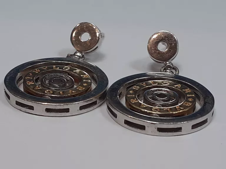PIĘKNE ZŁOTE KOLCZYKI 14 K 10,22 G