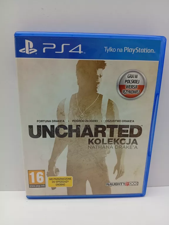 GRA PS4 UCHARTED KOLACJA NATANA DRAKE'A