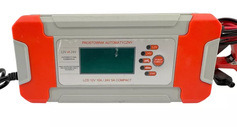 PROSTOWNIK AUTOMATYCZNY COMPACT 12V 10A-24V5A LCD