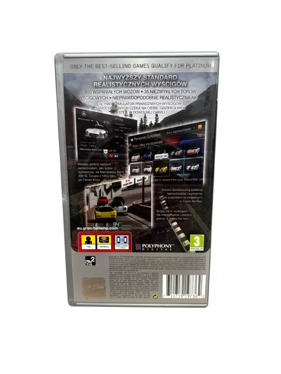 GRA NA PSP GRAN TURISMO
