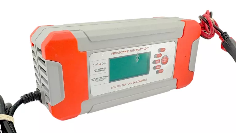 PROSTOWNIK AUTOMATYCZNY COMPACT 12V 10A-24V5A LCD