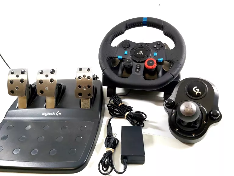 KIEROWNICA LOGITECH G29 + SHIFTER I PEDAŁY DO PS3 PS4 PS5
