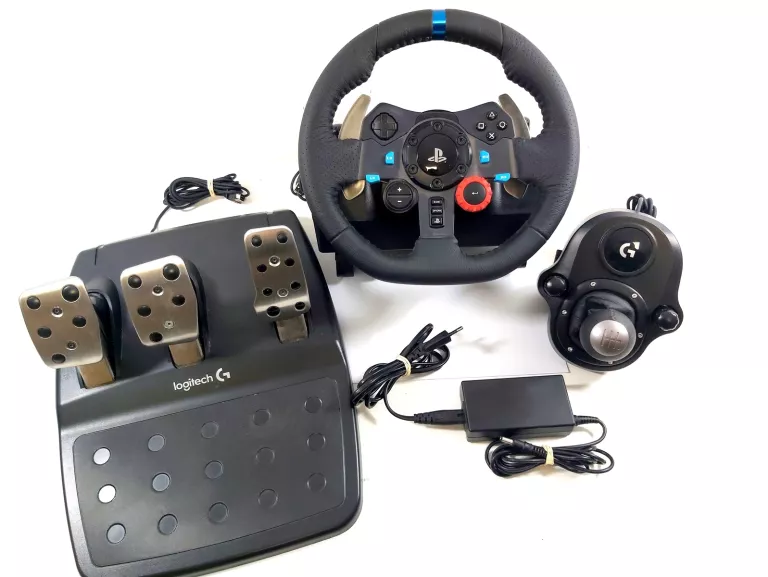 KIEROWNICA LOGITECH G29 + SHIFTER I PEDAŁY DO PS3 PS4 PS5