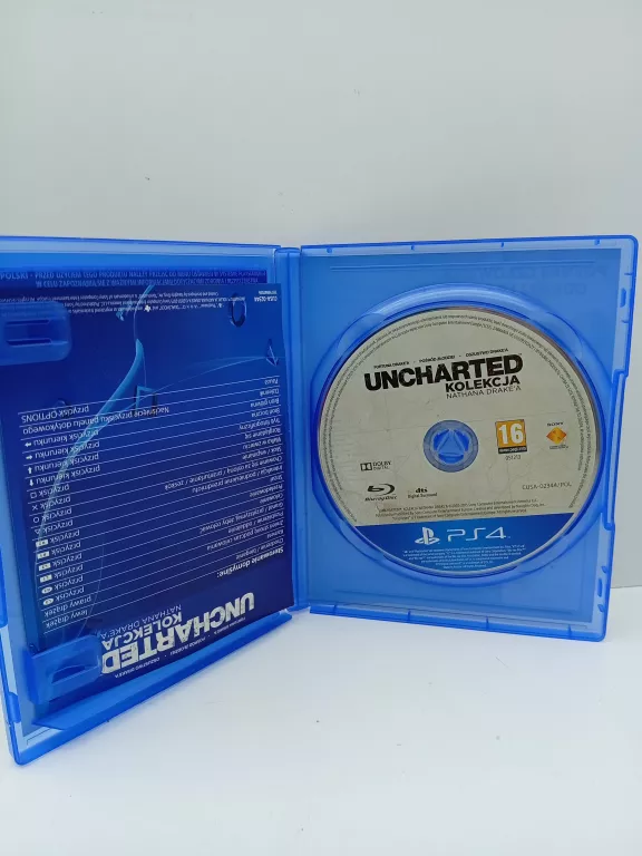 GRA PS4 UCHARTED KOLACJA NATANA DRAKE'A