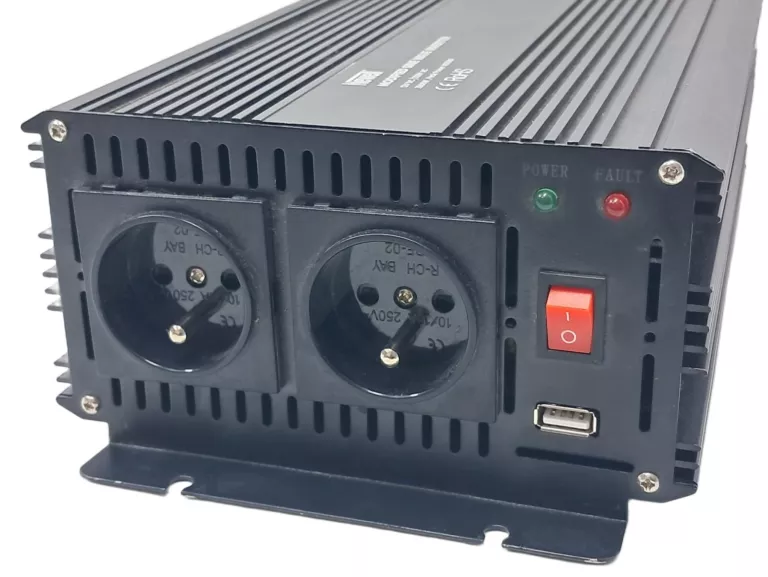 PRZETWORNICA PRĄDU NEWELL 2000W PEAK POWER 4000W SUPER STAN!