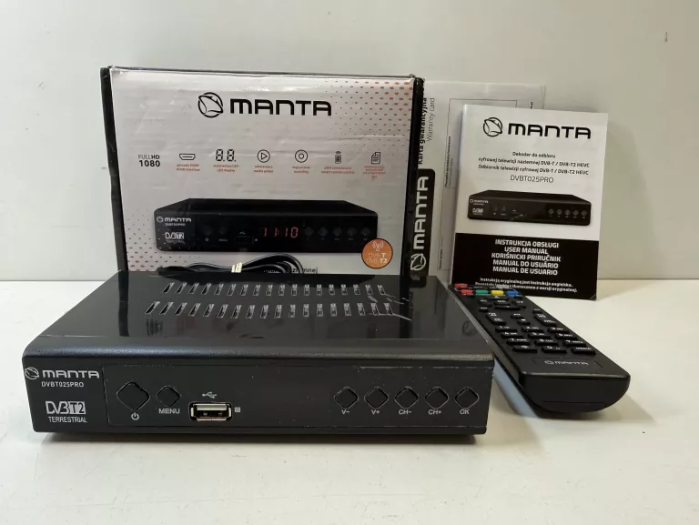 DEKODER MANTA DVBT025PRO