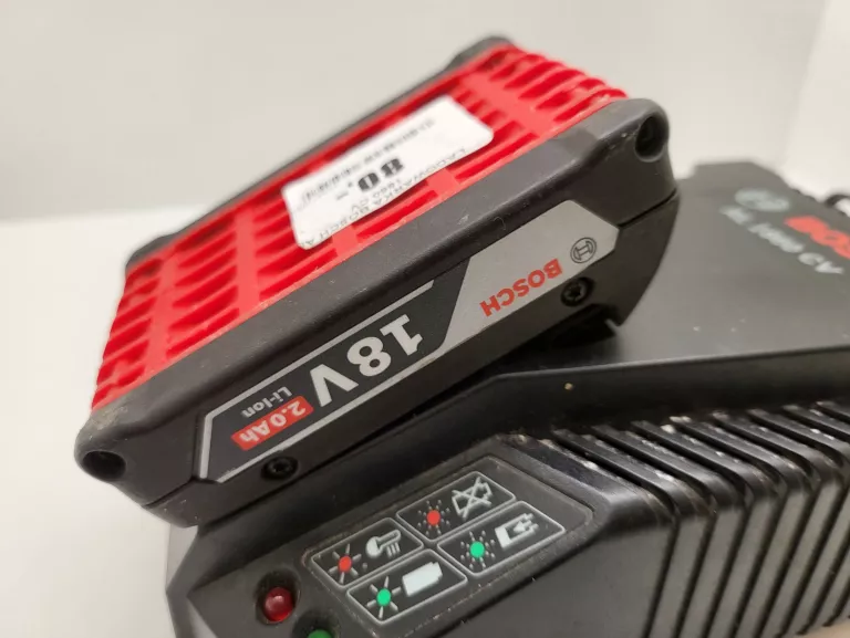 ŁADOWARKA BOSCH AL 1860 CV + AKUMULATOR 18V 2,0 AH
