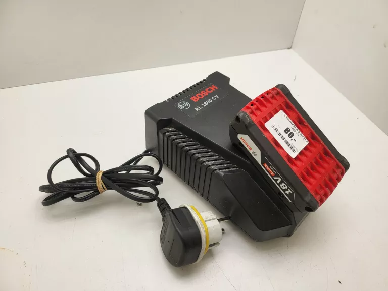 ŁADOWARKA BOSCH AL 1860 CV + AKUMULATOR 18V 2,0 AH